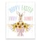 Hoppy Easter Every Bunny 11" x 14" Canvas Wall Art